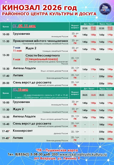 7-11 мая