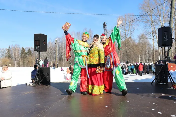 Проводы зимы в Вахрушах